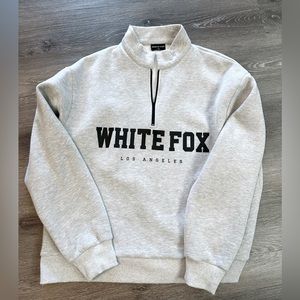 White Fox Marle half zip